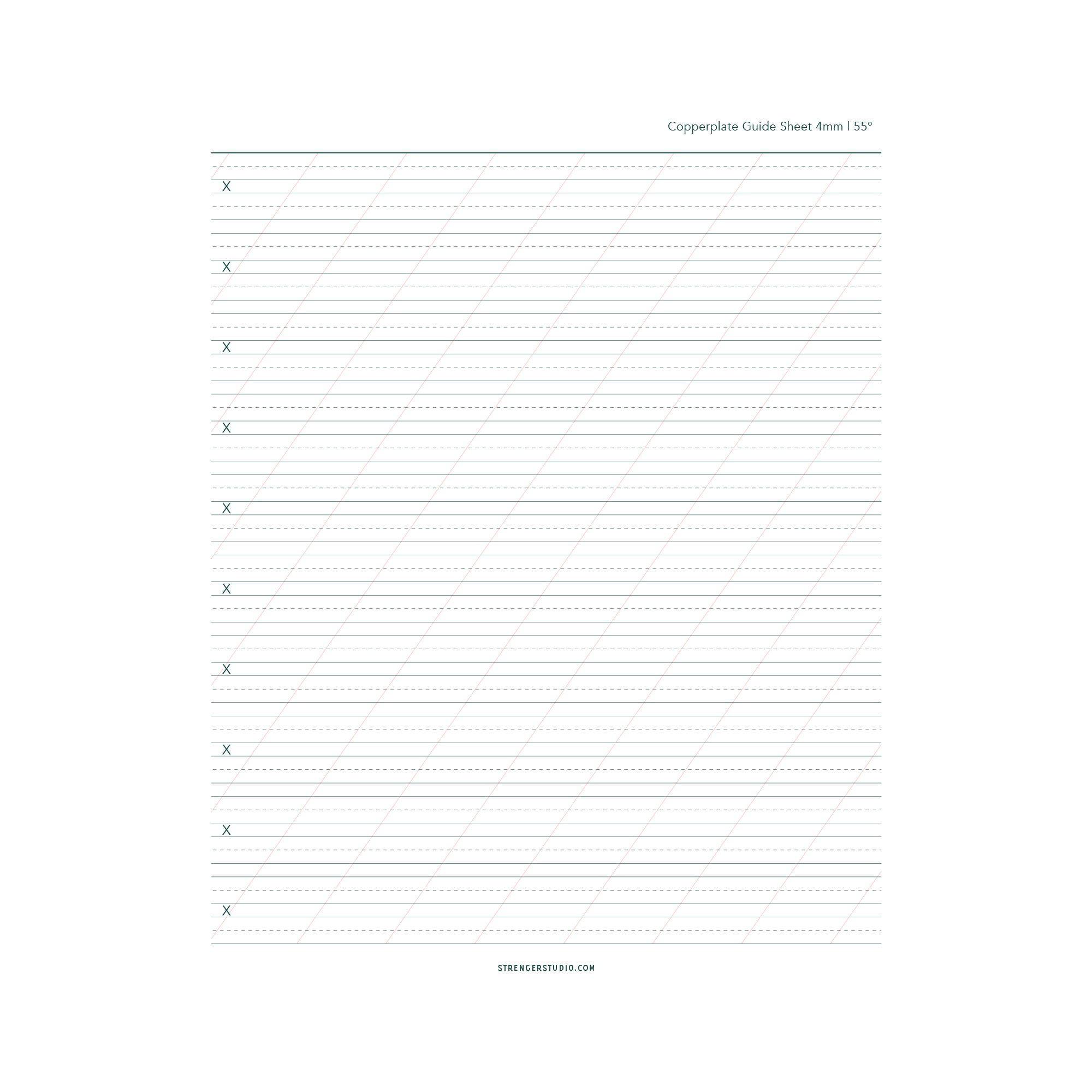 Free Printable Guide Sheets | Strenger Studio